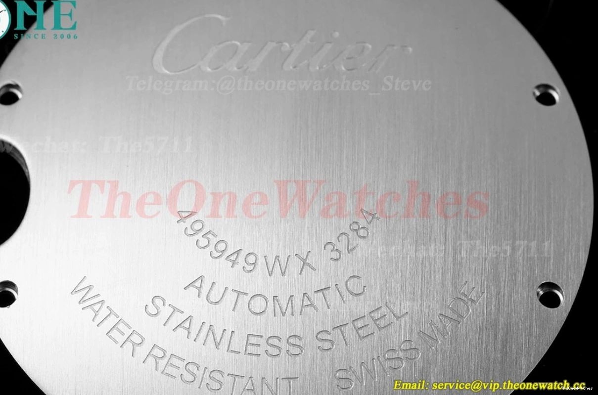AF NH05 SS De Ballon SS Bleu Cartier 36mm Dia White 0509